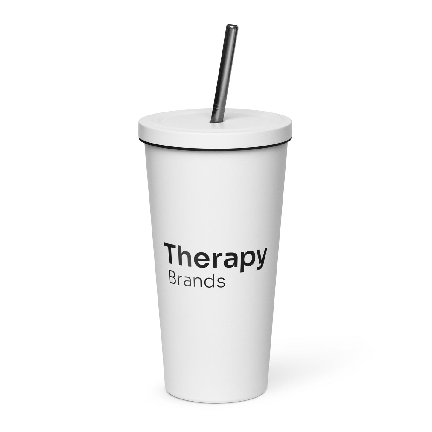 Insulated Tumbler With Straw