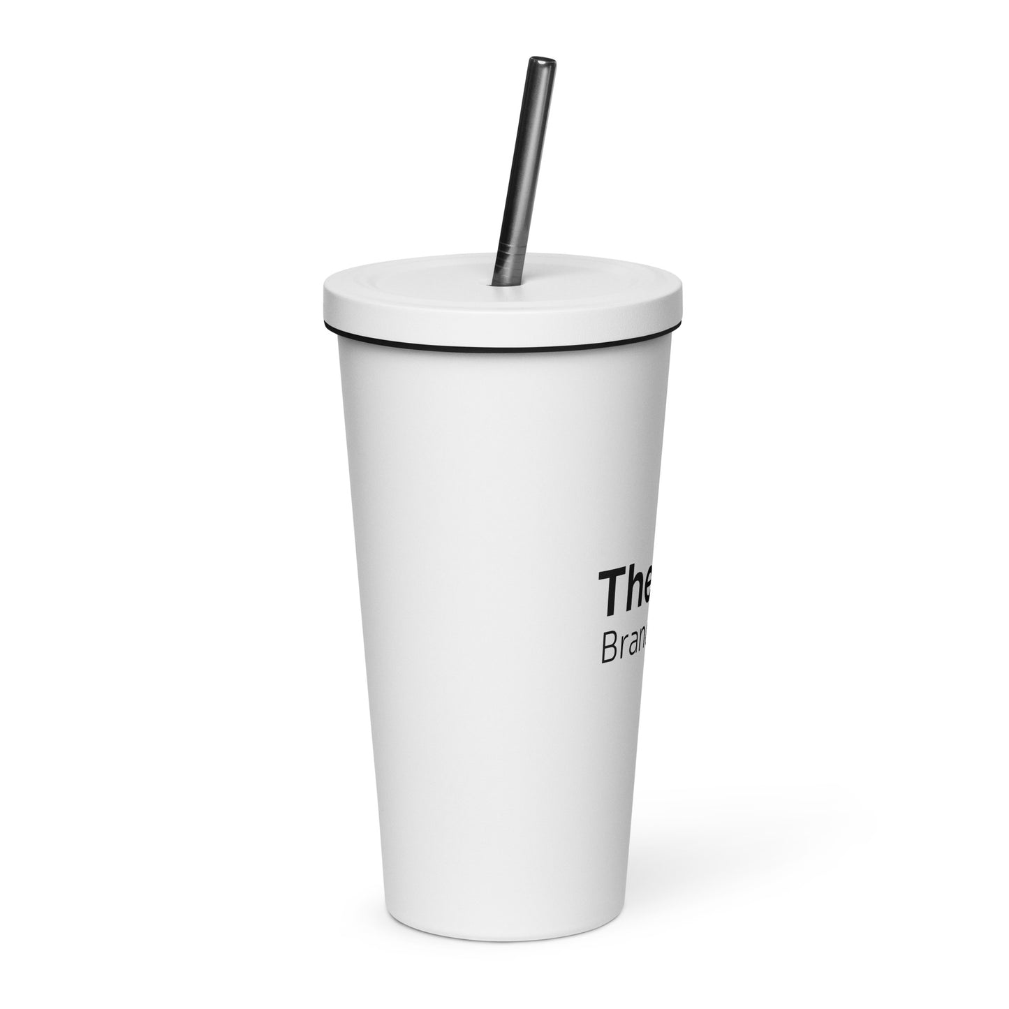 Insulated Tumbler With Straw